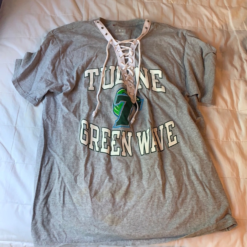 Custom tulane tailgate shirt